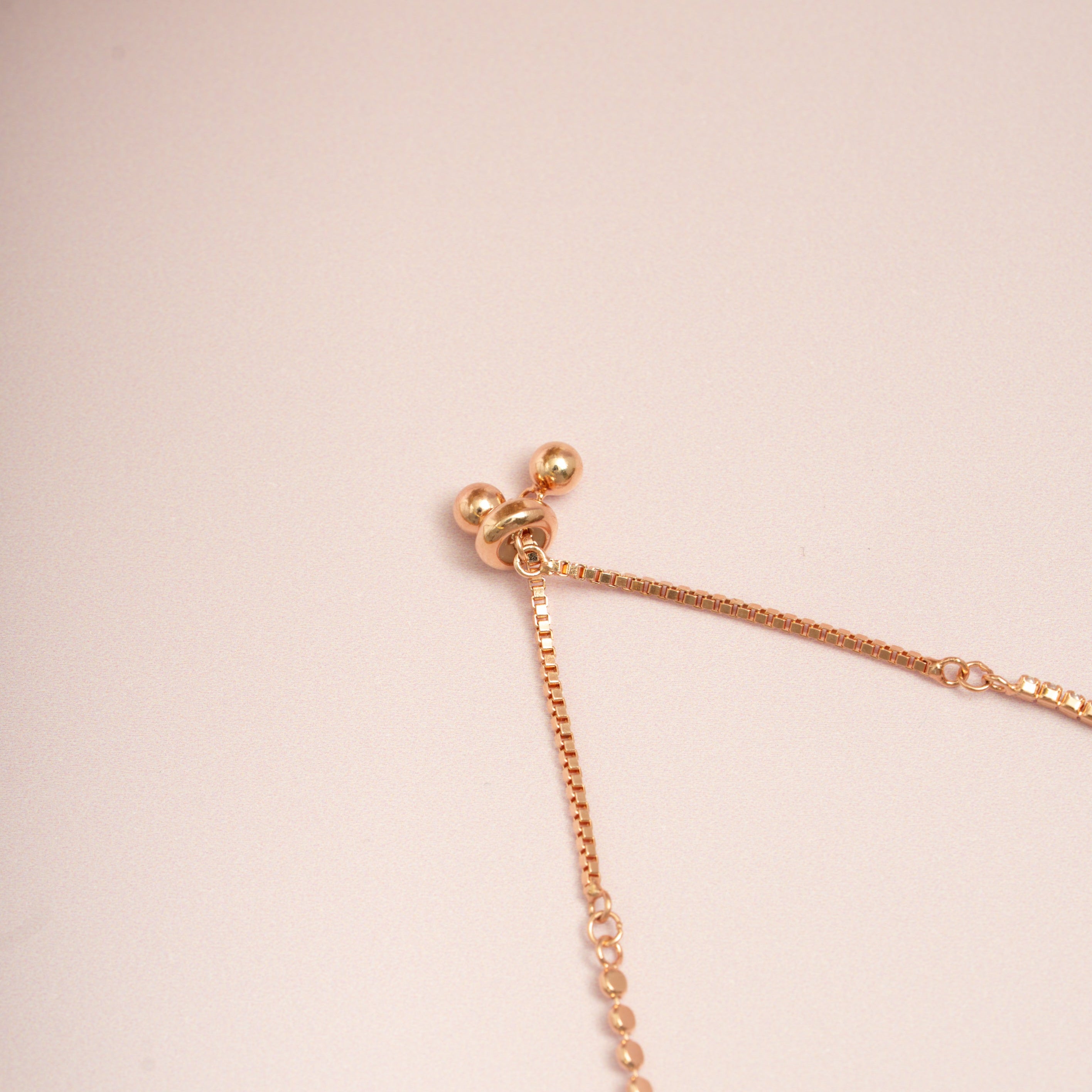 Rose Gold Minimalist Chain Bracelet
