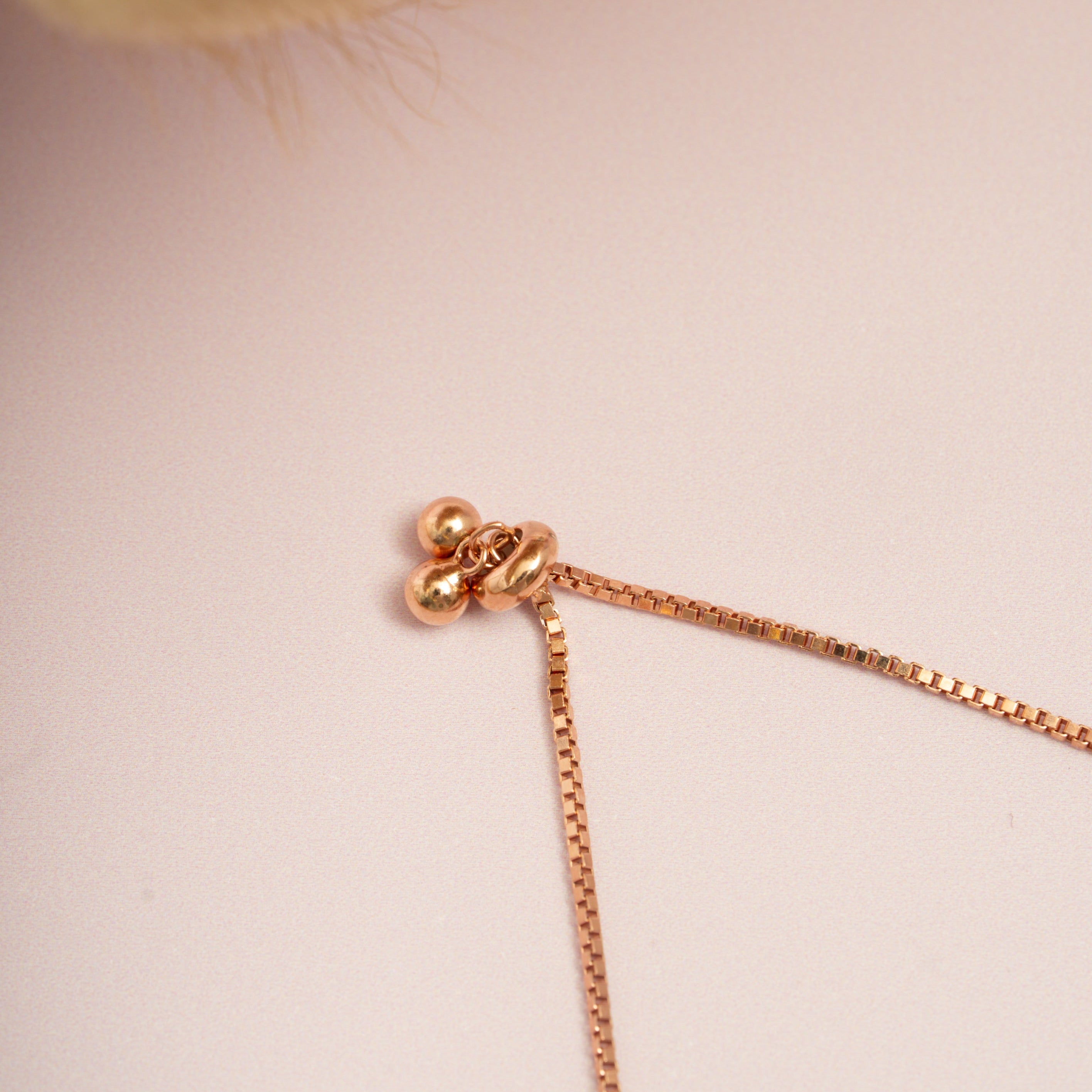 Rose Gold Flower Butterfly Bracelet