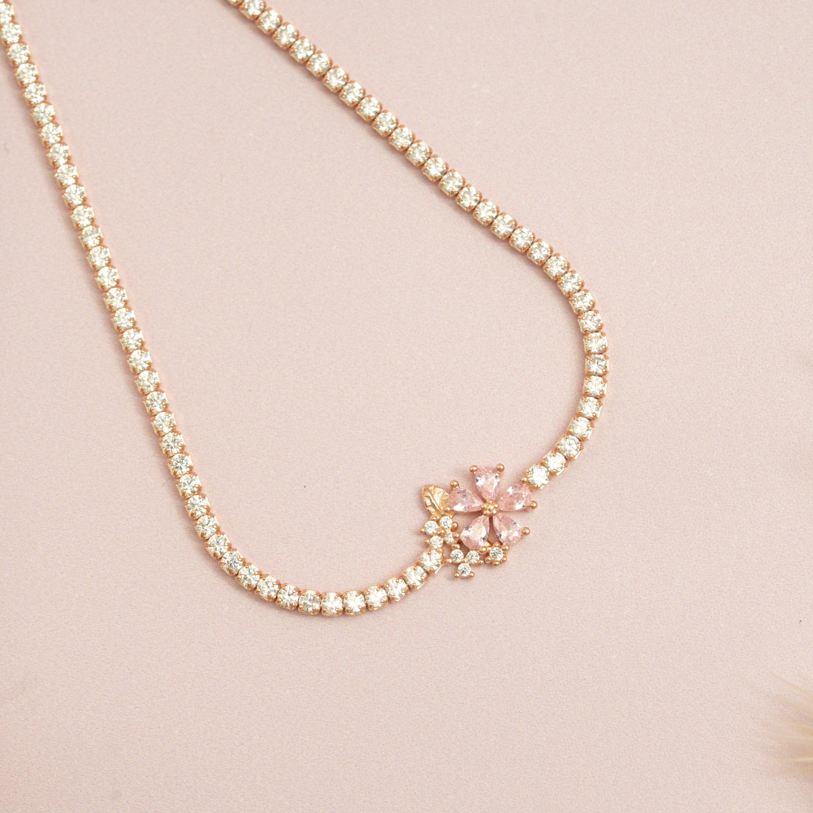Rose Gold Tennis Bracelet